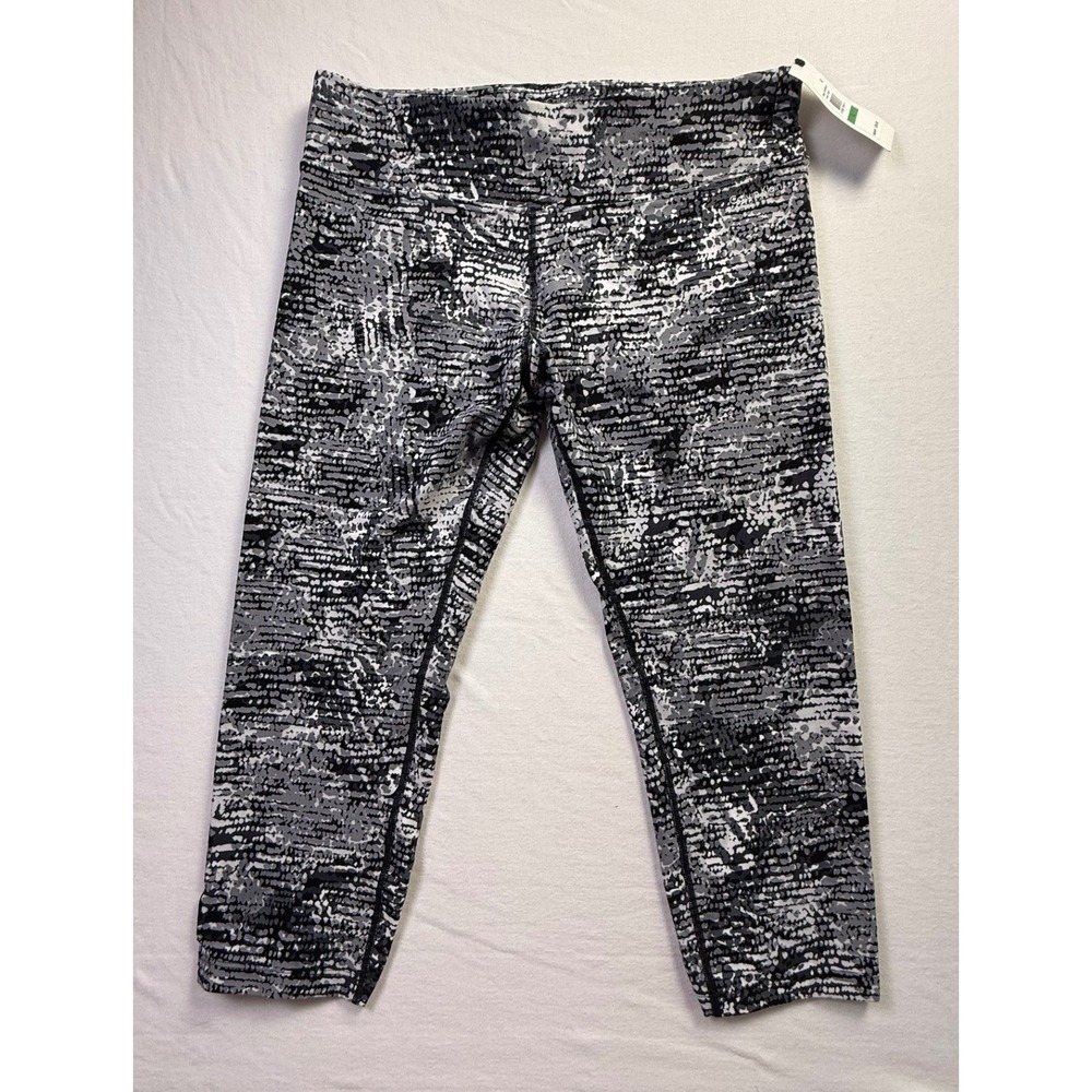 Calvin Klein Performance Womens Abstract Crop Leggings PFSP0670 L NWT-2590